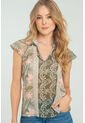 Blusa Maison Verde Ragged Pf11112996 de Ragged