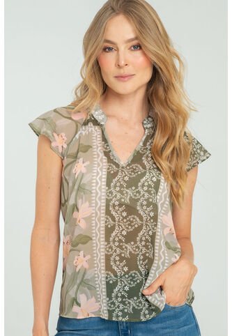 Blusa Maison Verde Ragged Pf11112996 Ragged