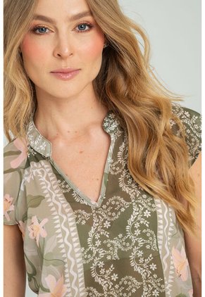 Blusa Maison Verde Ragged Pf11112996