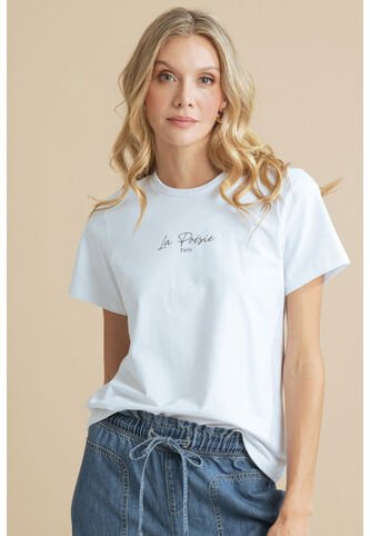 Camiseta Poesie Blanco Ragged Pf21120122 Ragged