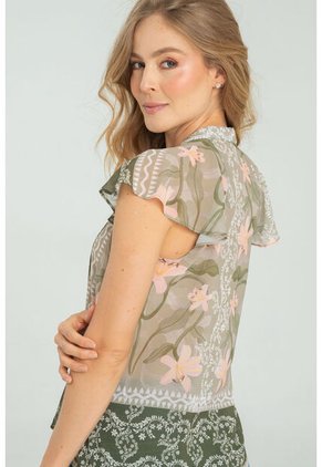 Blusa Maison Verde Ragged Pf11112996