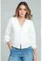 Cardigan Damasco Blanco Ragged Pf11160155 de Ragged