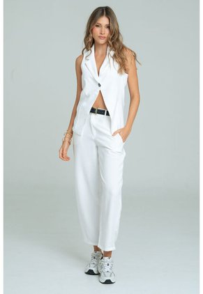 Chaleco Oceal Blanco Ragged Pf11150056