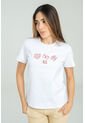 Camiseta Galentine Blanco Ragged Pf21120111 de Ragged