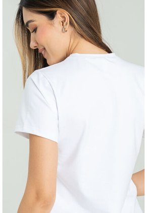 Camiseta Galentine Blanco Ragged Pf21120111
