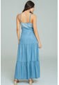 Vestido Florencia Azul Ragged Pf51510133 de Ragged