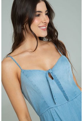 Vestido Florencia Azul Ragged Pf51510133