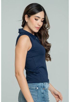 Top Shangaa Azul Ragged Pf13120864