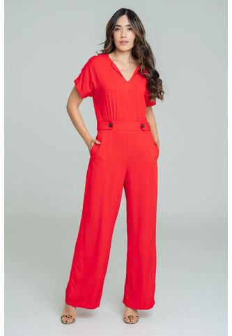 Enterizo Largo Ghinny Rojo Ragged Pf11530144 Ragged