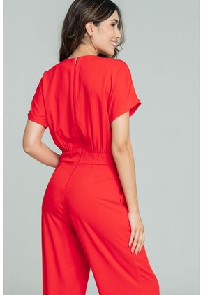 Enterizo Largo Ghinny Rojo Ragged Pf11530144
