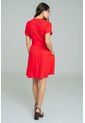 Vestido Corto Ghanni Rojo Ragged Pf11511415 de Ragged