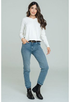 Buzo Susan Blanco Ragged Pf11180011