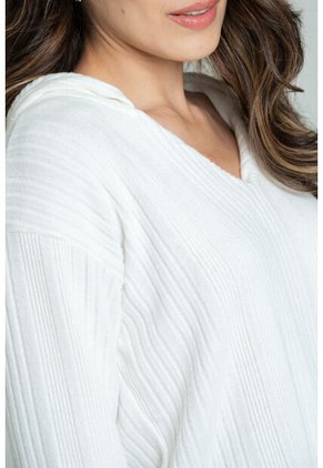 Buzo Susan Blanco Ragged Pf11180011
