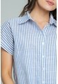 Camisa Nissi Azul Ragged Pf11113079 de Ragged