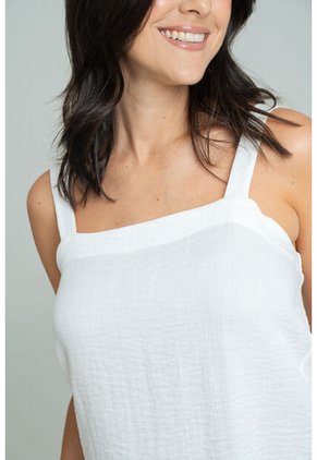 Blusa Candal Blanco Ragged Pf11113211