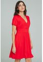 Vestido Corto Ghanni Rojo Ragged Pf11511415 de Ragged