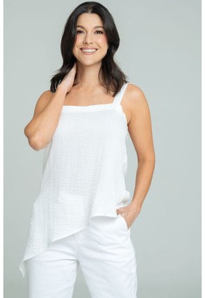 Blusa Candal Blanco Ragged Pf11113211