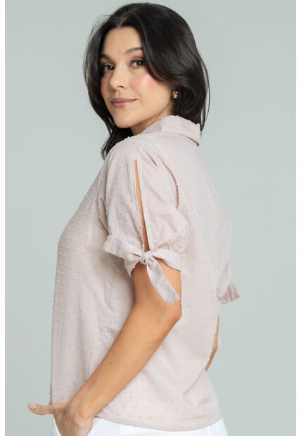 Blusa Rhowyna Beige Ragged Pf11113148