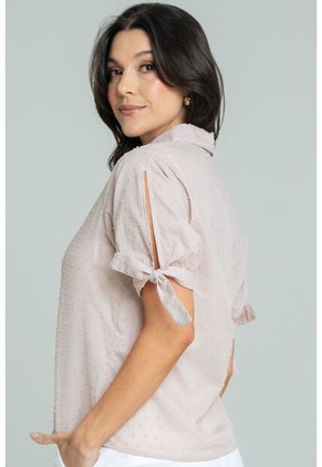Blusa Rhowyna Beige Ragged Pf11113148