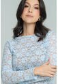 Top Aqua Azul Ragged Pf11121194 de Ragged