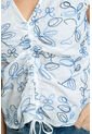 Blusa Malasia Azul Ragged Pf11113179 de Ragged