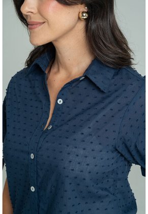 Blusa Rhowyna Azul Ragged Pf11113148
