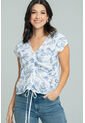 Blusa Malasia Azul Ragged Pf11113179 de Ragged