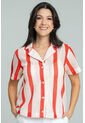 Camisa Tejida Rayas Rojo Ragged Pf11113175 de Ragged