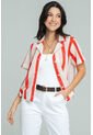 Camisa Tejida Rayas Rojo Ragged Pf11113175 de Ragged