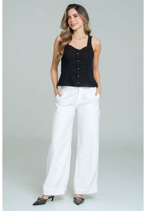 Blusa Carly Negro Ragged Pf11113090