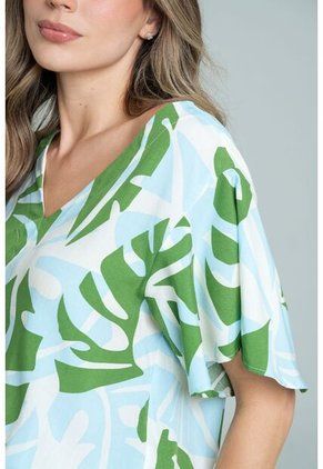 Blusa Antare Azul Ragged Pf11113107