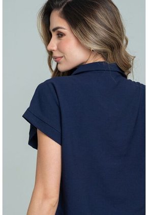 Blusa Narve Azul Ragged Pf11113103