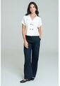 Blusa Becca Blanco Ragged Pf11113111 de Ragged