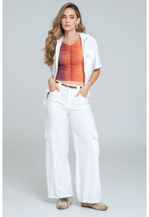 Top Mesh Degrade Naranja Ragged Pf11121161