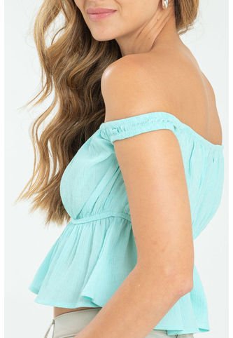 Blusa Clea Verde Ragged Pf11112897 Ragged