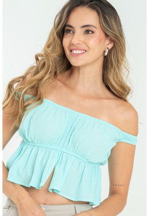 Blusa Clea Verde Ragged Pf11112897