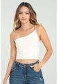 Top Asimetrico Blanco Ragged Pf13120808 de Ragged