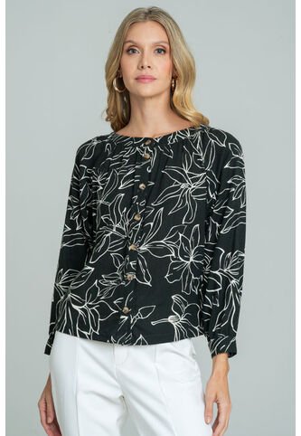 Blusa Cantica Verde Ragged Pf11113131 Ragged