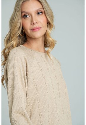 Buzo Pewy Beige Ragged Pf11180002