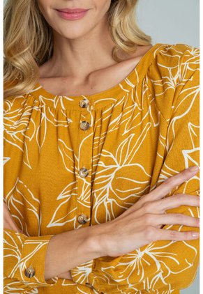 Blusa Cantica Amarillo Ragged Pf11113131