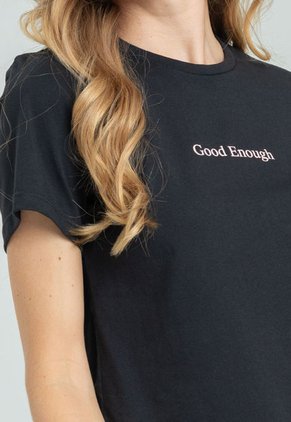 Camiseta Good Negro Ragged Pf21120054