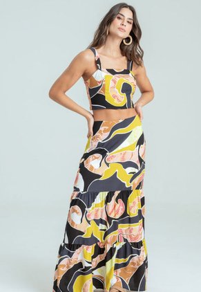 Top Venecia Verde Ragged Pf11112674