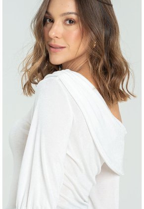 Blusa Moxie Blanco Ragged Pf11121147