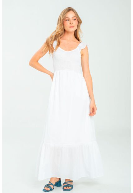 Vestido Grecia Blanco Ragged Pf11511410
