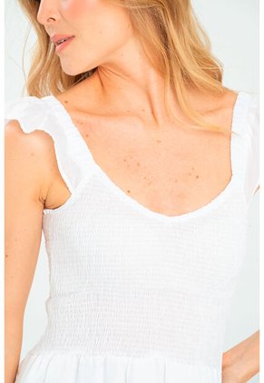 Vestido Grecia Blanco Ragged Pf11511410