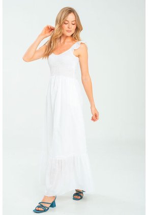 Vestido Grecia Blanco Ragged Pf11511410