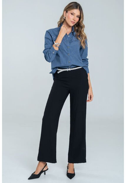 Camisa Therry Azul Ragged Pf11113051