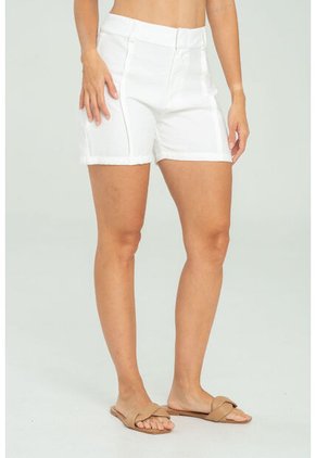 Short Khaynne Blanco Ragged Pf11340164
