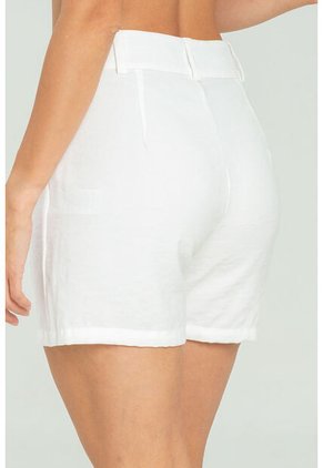 Short Khaynne Blanco Ragged Pf11340164