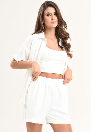 Short Maldivas Blanco Ragged Pf11340133